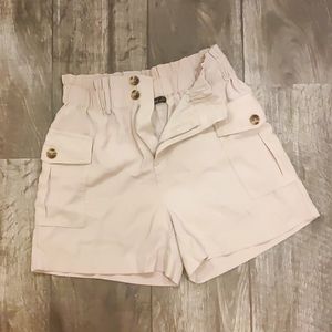 Very J double button pocketed women's  shorts
